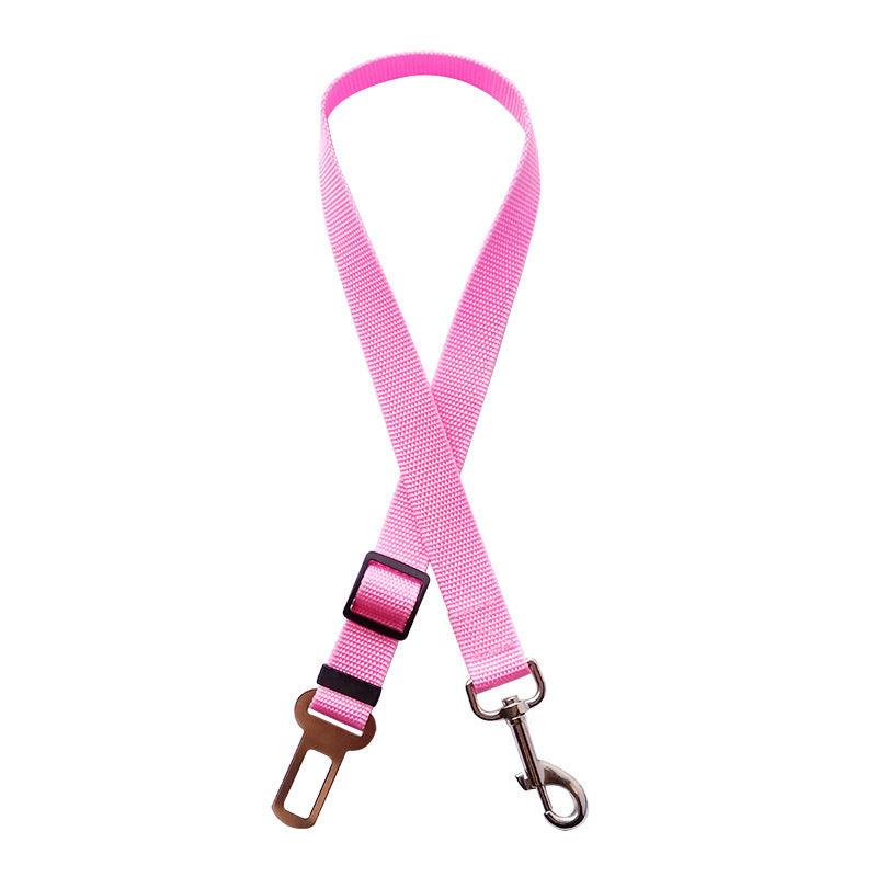 Adjustable Seat Belt for Dogs & Cats - Safety Harness Clip Lead - Best Bark Blooms