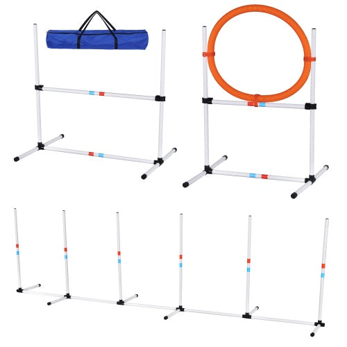 Dog Agility Equipment Set, Obstacle Course Training Exercises For Dogs