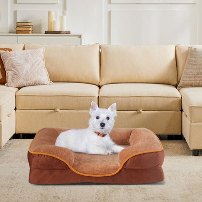 Foam Pet Bed For Small Dogs And Cats, Washable And Removable