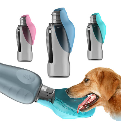 Portable Leakproof Dog Water Bottle with Foldable Bowl - Best Bark Blooms